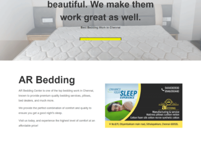 AR Bedding Manufacturing and Services