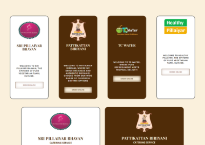 South Indian Cuisine Online Order Website