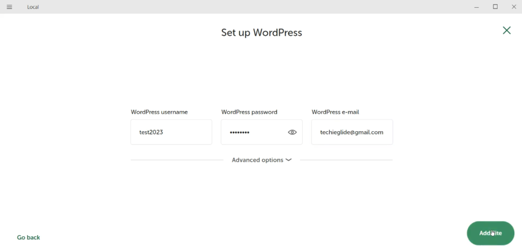 how to install wordpress locally 10