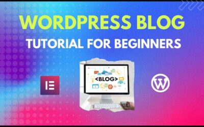 WordPress Blog Tutorial For Beginners | Blogging For Beginners