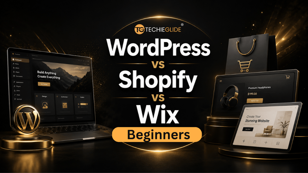 wordpress vs shopify vs wix comparison for beginners in 2026