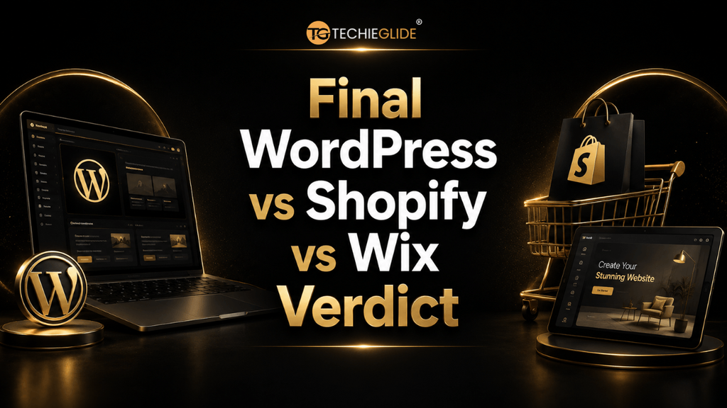 wordpress vs shopify vs wix comparison of SEO cost design and ecommerce